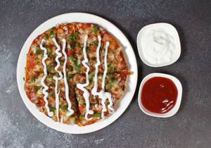 Veg Pizza[6 Inches, 4 Slices]