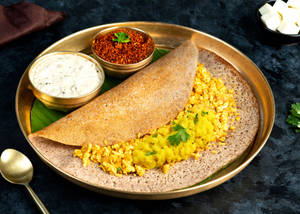 Multigrain Paneer Masala Dosa