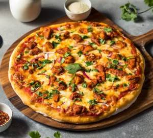 Butter Chicken Pizza