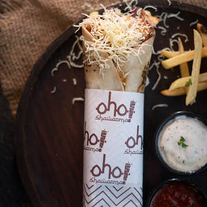 Double Chicken Cheese Shawarma