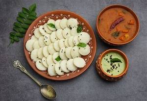 Button Ghee Masala Idli