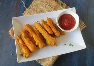 Golden Fried Baby Corn