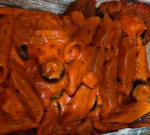 Red sauce pasta