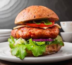Chicken tandoori burger