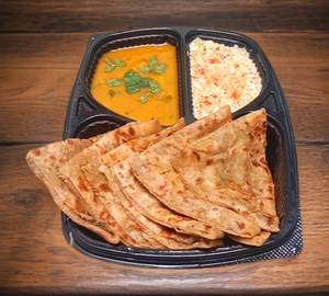 Aloo paratha thali