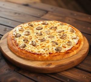 Mushroom Wheat Pizza