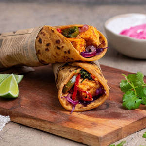 Spicy Crispy Paneer Roll