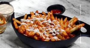 Cheesy Baked Peri Peri Fries