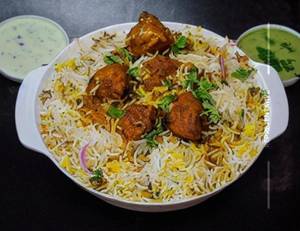 Tawa Chicken Biryani