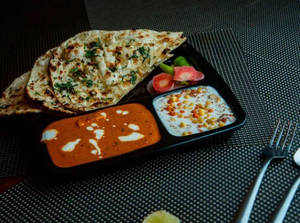 Paneer Butter Masala + 2 Naan + Raita