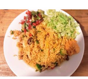 Chicken Salsa Rice Bowl