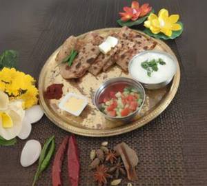 Haveli Special Paratha with Curd
