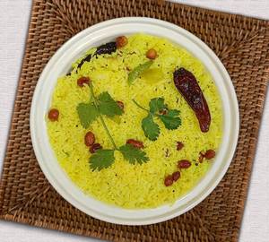 Lemon Rice [Pulihora] With Pulnal Podi