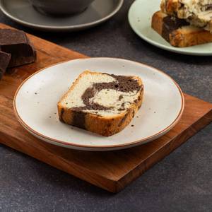 Choco Marble Cake Slice