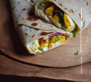 Paneer thick wrap