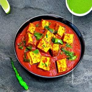 Kadai Paneer & Rice