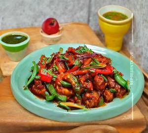 Chilli Paneer  [Dry]