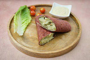 Mustard Chicken Wrap