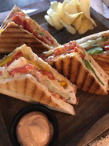 Veg Club Sandwich