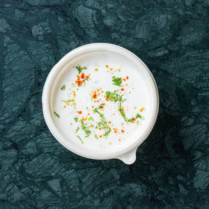 Vegetable Raita.
