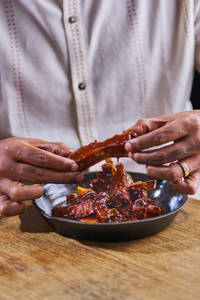 Sweet And Spicy Belgian Pork Ribs