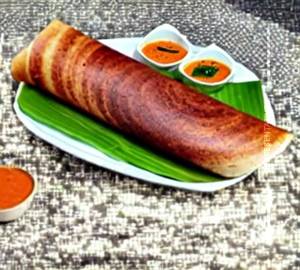 Cheese plain dosa