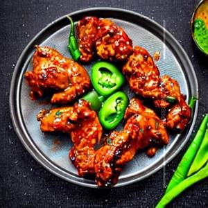 Chilli Garlic Tawa Chicken