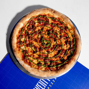 Tandoori Mushroom Pizza