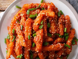 Honey Chilli Potato