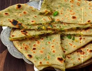 Aloo Pyaz Paratha/Naan