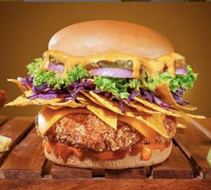 Nachoburg Burger