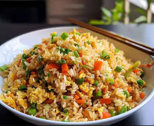 Egg Chilli Garlic Fried Rice