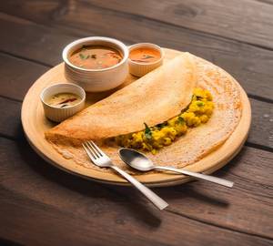 Ghee roast masala dosa