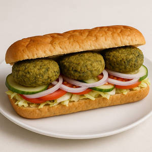 Veg Spinach Corn Patty Sub