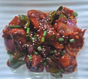 Chilli chicken dry