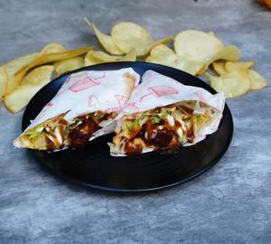 Barbeque Chicken Sausage Wrap