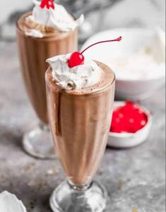 Chocolate milkshake