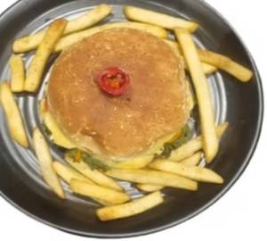 Samroze Cheese Grilled Burger
