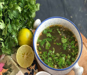 Lemon Corriender Soup Non-veg
