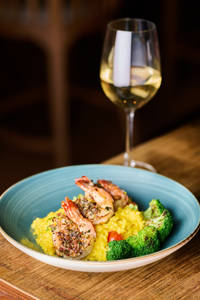 Butter Garlic King Prawns