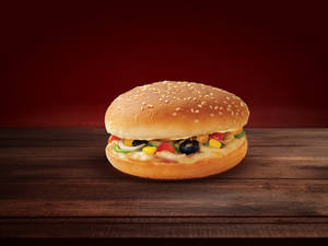 Veggie Pizza Burger