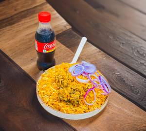 Awadhi Gosht Biryani with coke 330ml