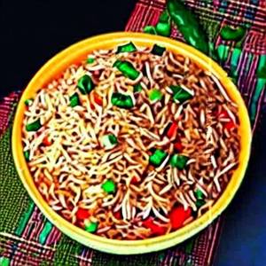 Veg triple schezwan fried rice                                                                   