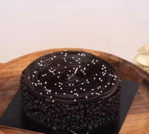 Eggless Choco Chips Cake 