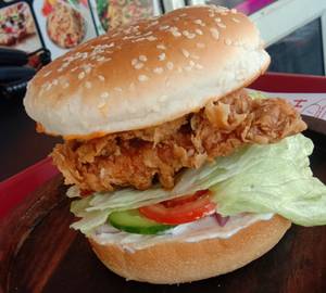 Chicken mexican burger