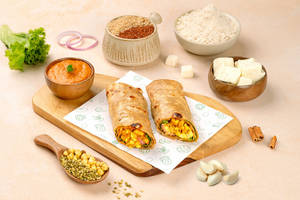 High Protein - Lehsuni Paneer Tikka Roll