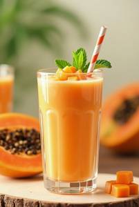 Papaya milkshake
