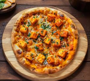 Paneer makhani pizza