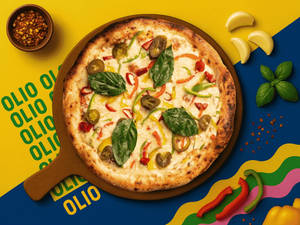 Five Pepper Pizza - 8 Inch