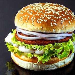 First Bite Paneer Burger